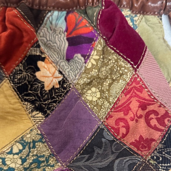 Lucky Brand Hobo  Colorful Patchwork Shoulder Bag - Picture 13 of 13